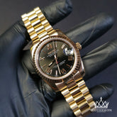 Datejust Rosegold Roman Black Dial - GodTierMods